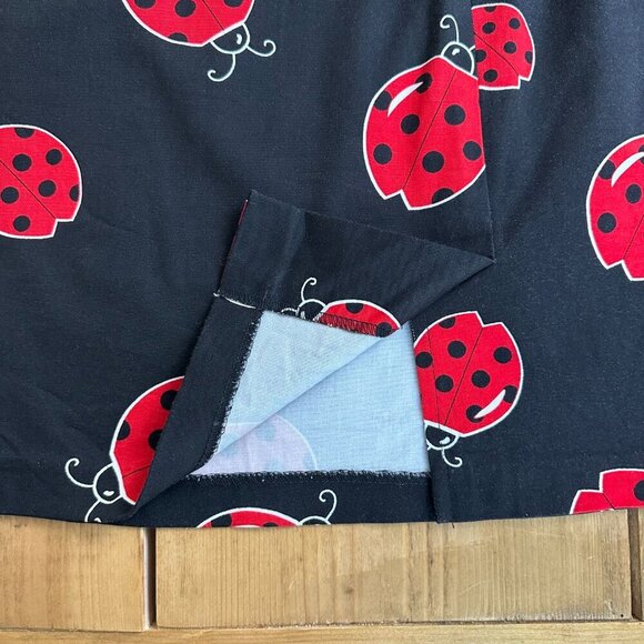 Briggs Ladybug Skirt Black Red Pencil 12 New‎ York Nature - Picture 5 of 8